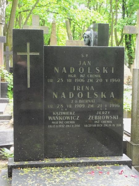 Zdjęcie grobu Irena Nadolska (2)