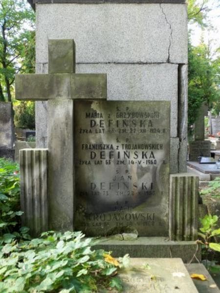 Zdjęcie grobu Maria Defińska (2)