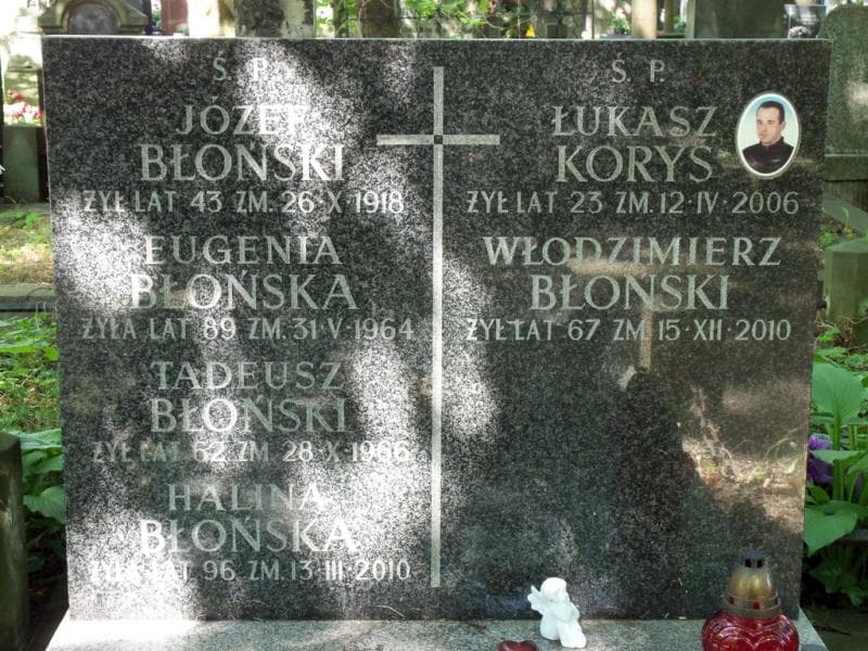 Zdjęcie grobu Józef Błoński (2)