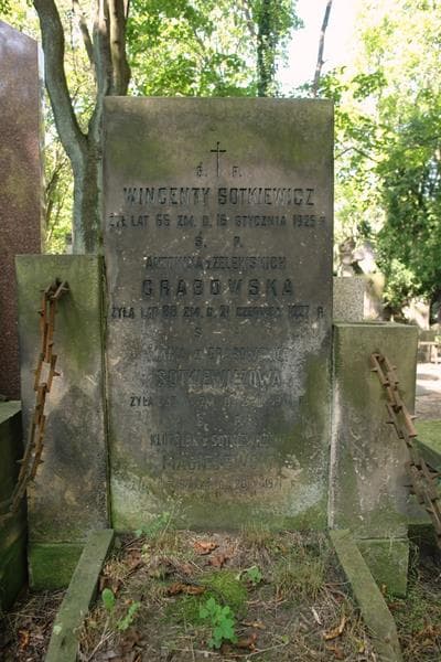 Zdjęcie grobu Antonina Grabowska (2)