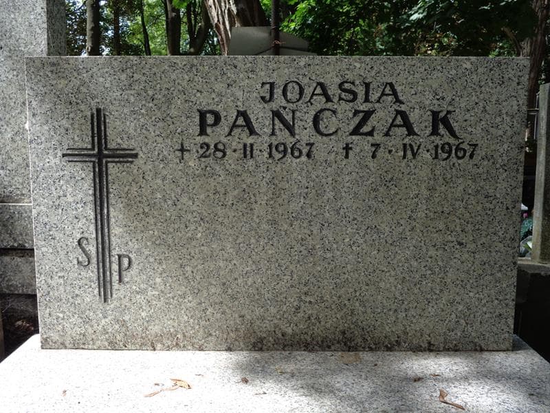 Zdjęcie grobu Joasia Pańczak (2)