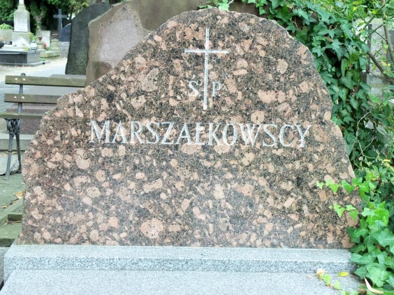 Zdjęcie grobu Marszałkowscy (2)