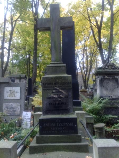 Zdjęcie grobu Antoni Tyszyński (2)