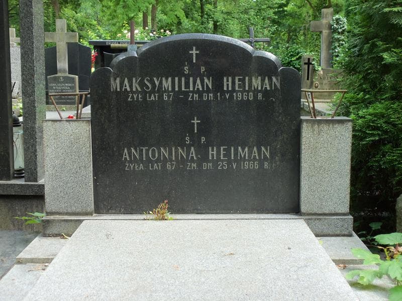 Zdjęcie grobu Maksymilian Heiman (2)