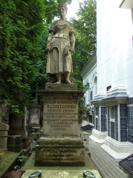 Zdjęcie grobu Wacław Bourmeister Radoszkowski (2)