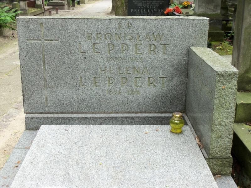 Zdjęcie grobu Bronisław Leppert (2)