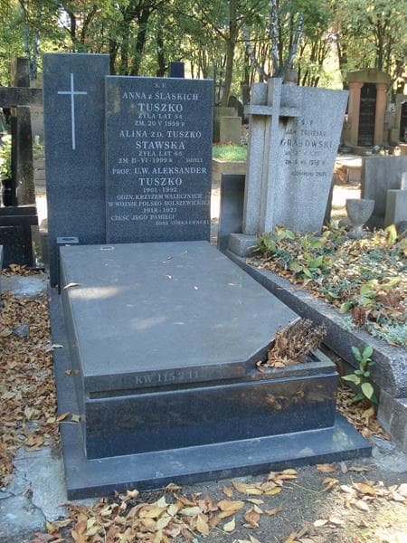 Zdjęcie grobu Aleksander Tuszko (1)