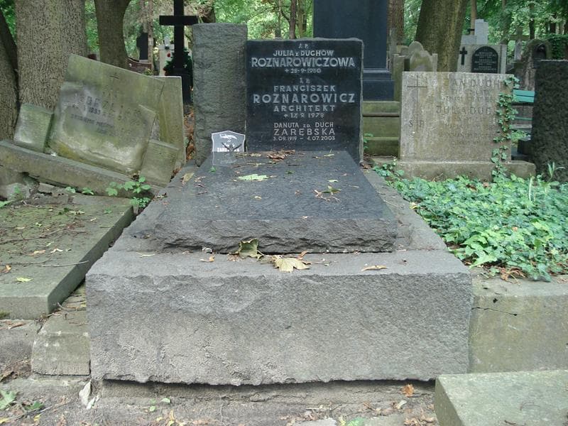 Zdjęcie grobu: Franciszek Roznarowicz