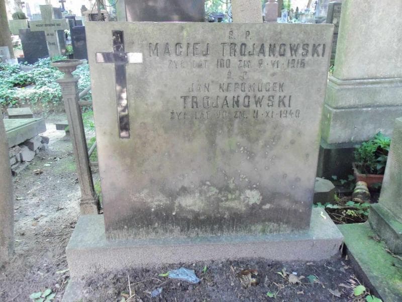 Zdjęcie grobu Jan Nepomucen Trojanowski (2)