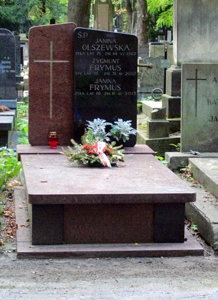 Zdjęcie grobu Janina Olszewska (1)