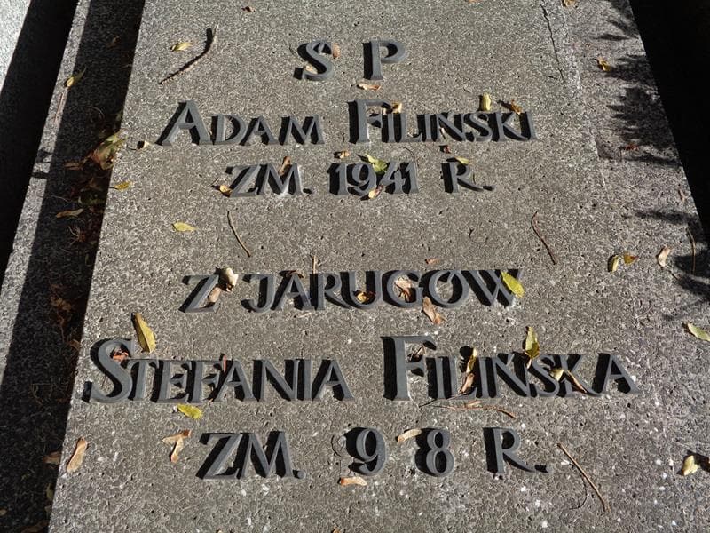 Zdjęcie grobu Stefania Filińska (2)