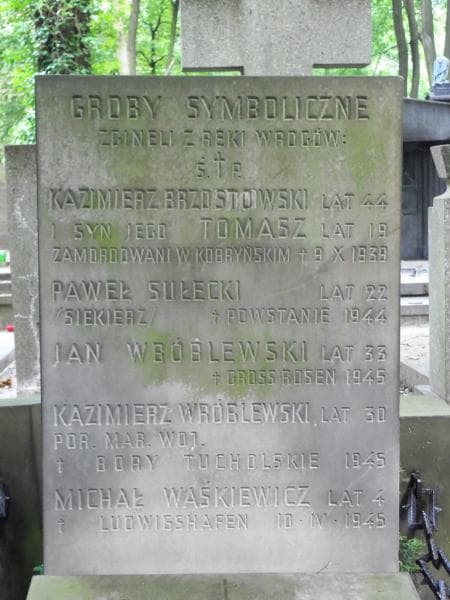 Zdjęcie grobu Kazimierz Wróblewski (2)