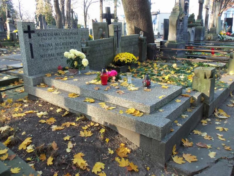 Zdjęcie grobu Władysława Ciąglińska (1)