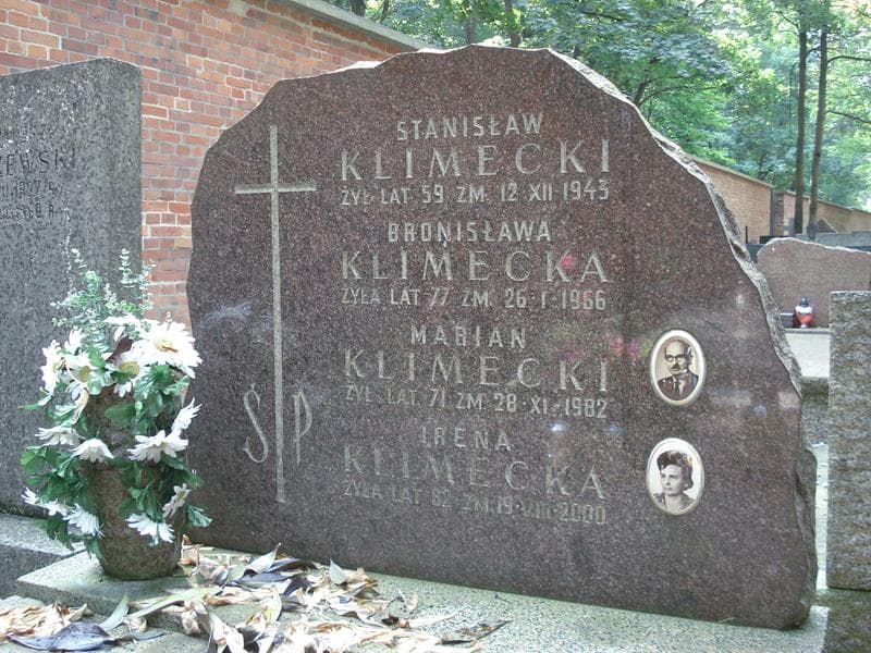 Zdjęcie grobu Bronisława Klimecka (2)