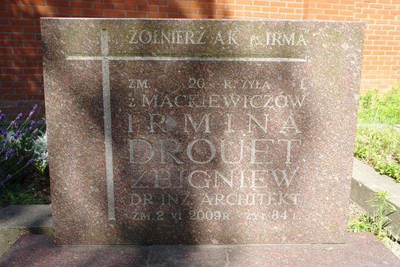 Zdjęcie grobu Zbigniew Drouet (2)