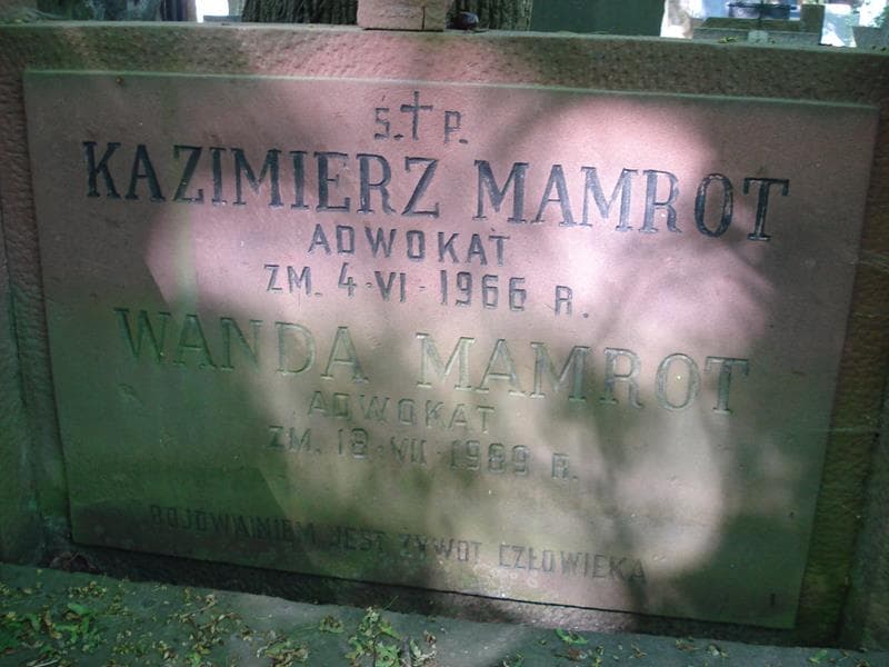 Zdjęcie grobu Wanda Mamrot (1)