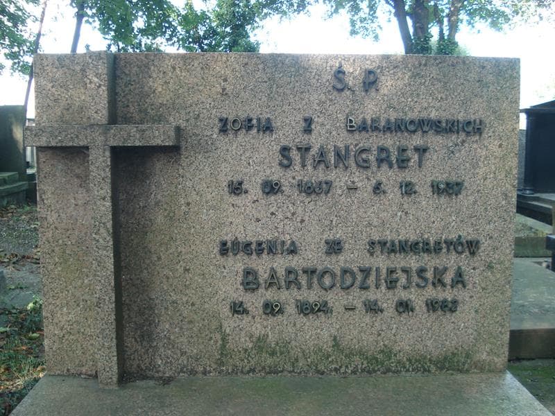 Zdjęcie grobu Eugenia Bartodziejska (2)
