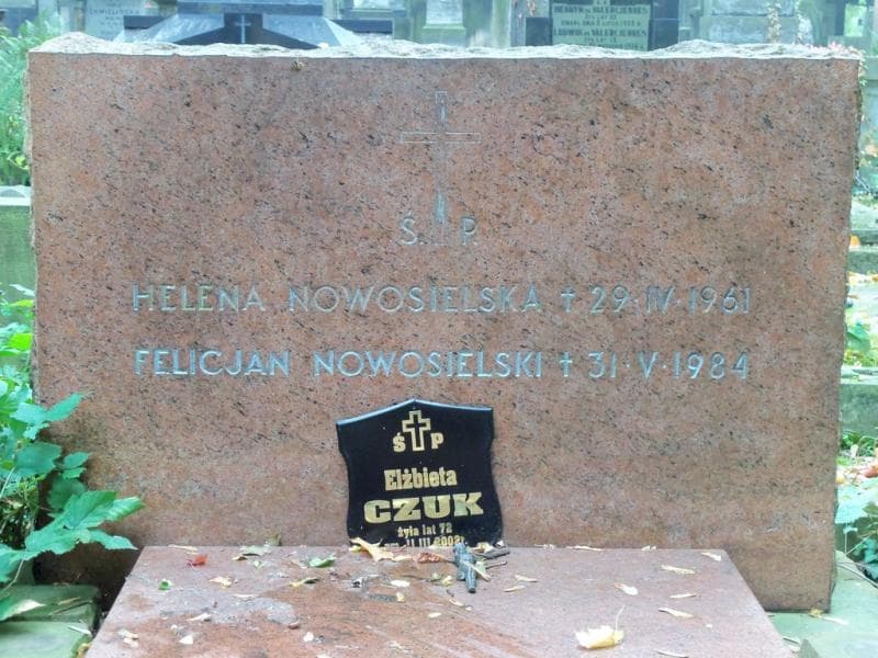 Zdjęcie grobu Felicjan Nowosielski (2)
