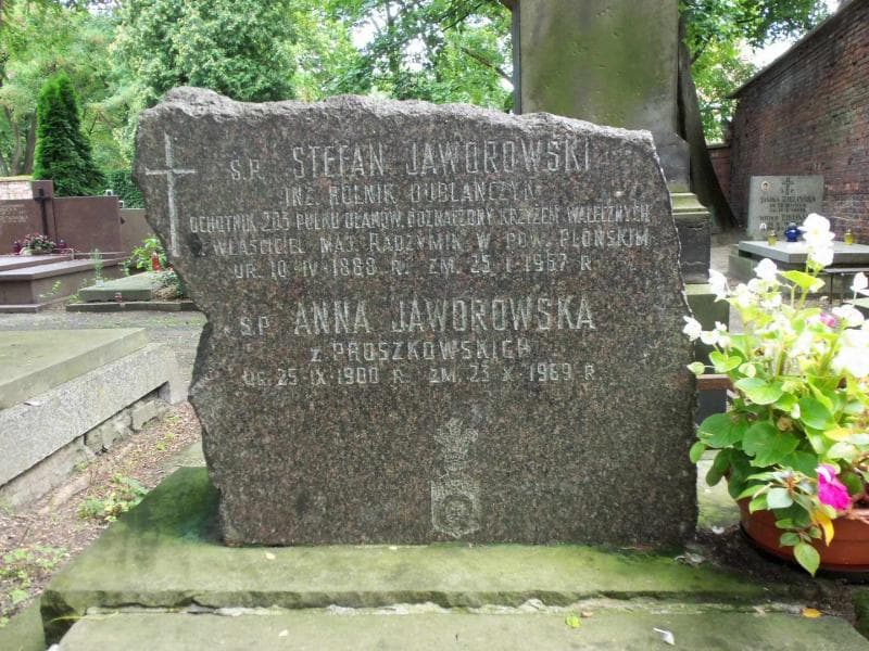 Zdjęcie grobu Stefan Jaworowski (2)