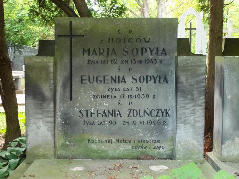 Zdjęcie grobu Stefania Zduńczyk (2)