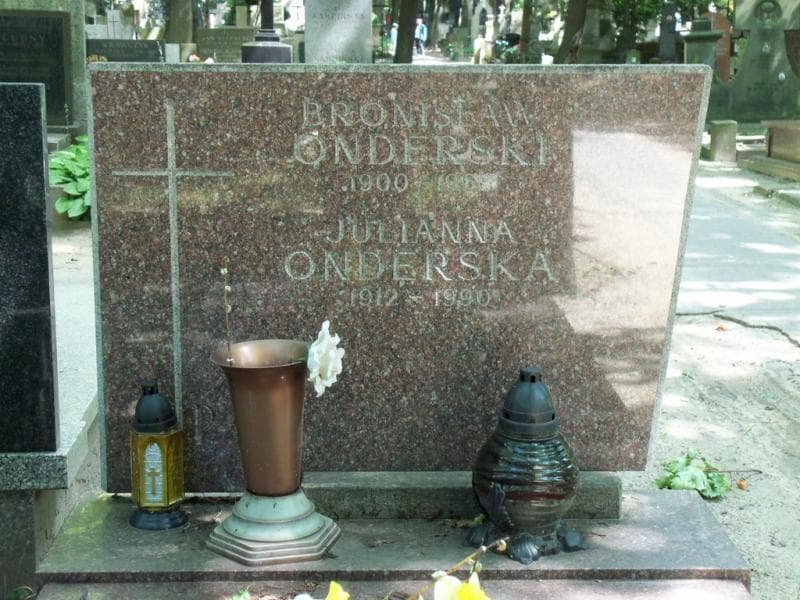 Zdjęcie grobu Julianna Onderska (2)