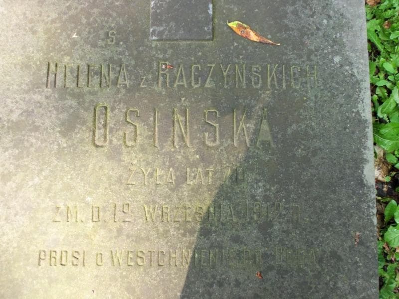 Zdjęcie grobu Helena Osińska (2)