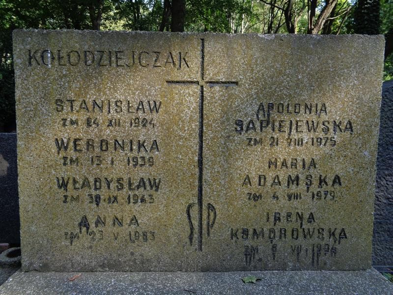 Zdjęcie grobu Weronika Kołodziejczak (1)
