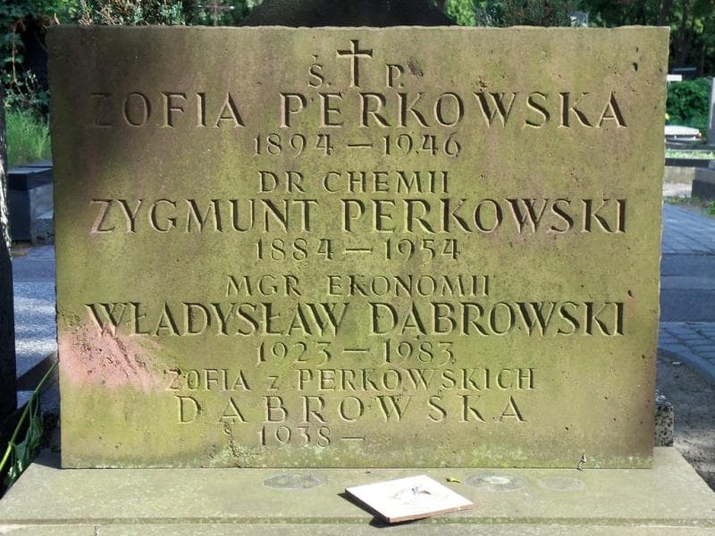Zdjęcie grobu Zygmunt Perkowski (2)