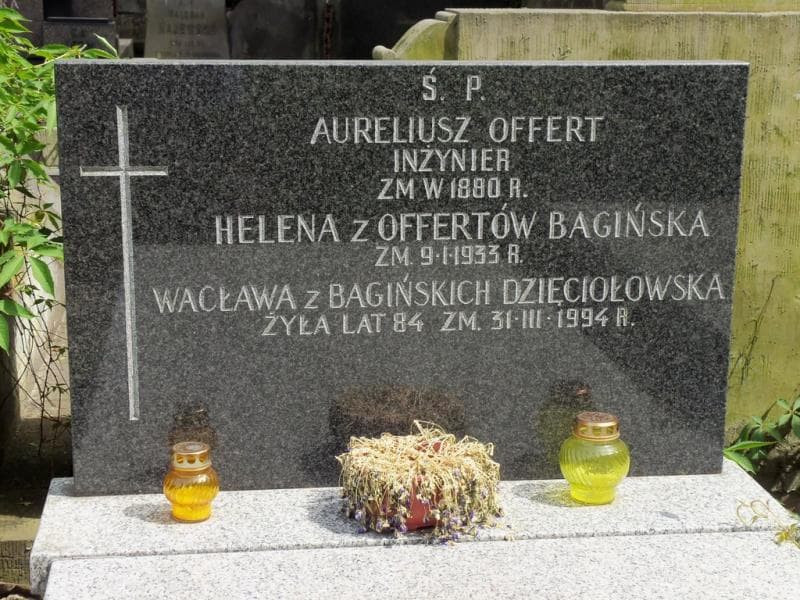 Zdjęcie grobu Aureliusz Offert (2)