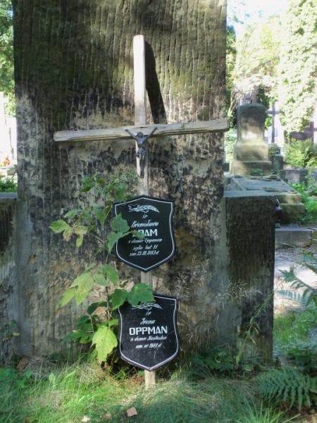 Zdjęcie grobu Bronisława Adam (2)