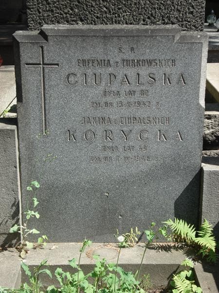 Zdjęcie grobu Eufemia Ciupalska (2)