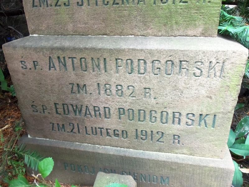 Zdjęcie grobu Antoni Podgórski (2)