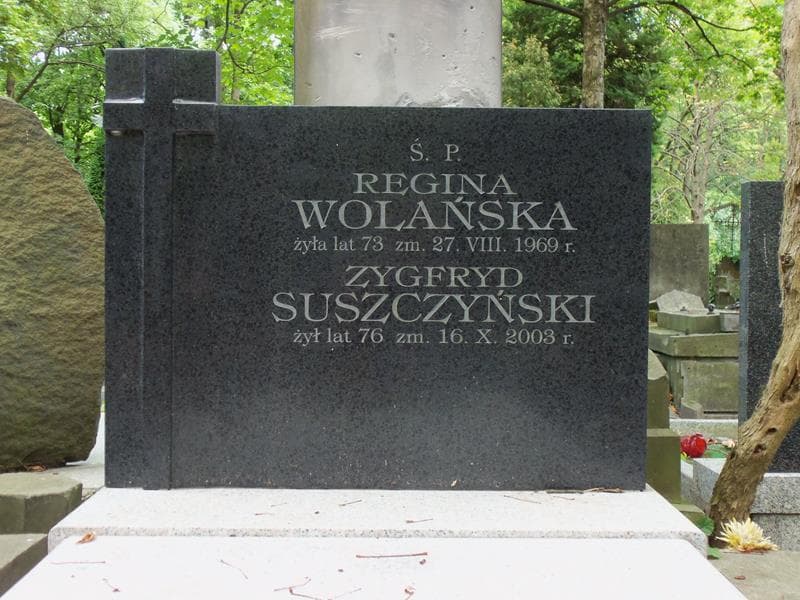Zdjęcie grobu Regina Wolańska (2)