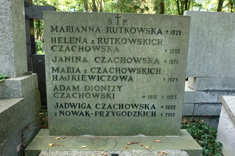 Zdjęcie grobu Adam Dionizy Czachowski (2)