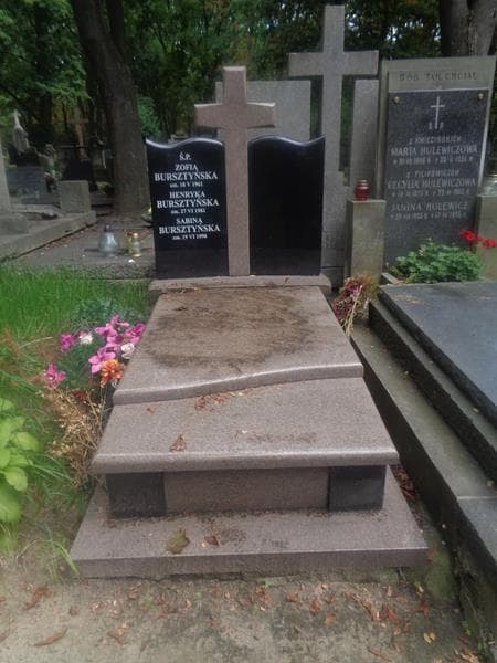 Zdjęcie grobu Henryka Bursztyńska (1)