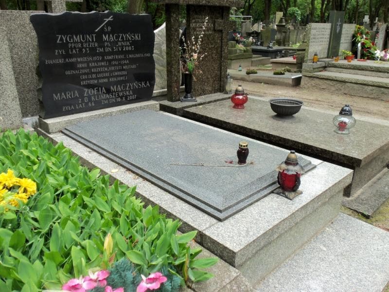 Zdjęcie grobu: Maria Zofia Mączyńska