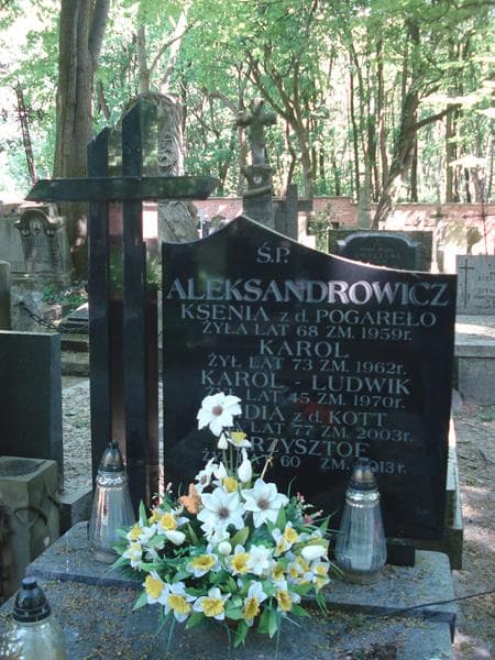 Zdjęcie grobu Ksenia Aleksandrowicz (1)