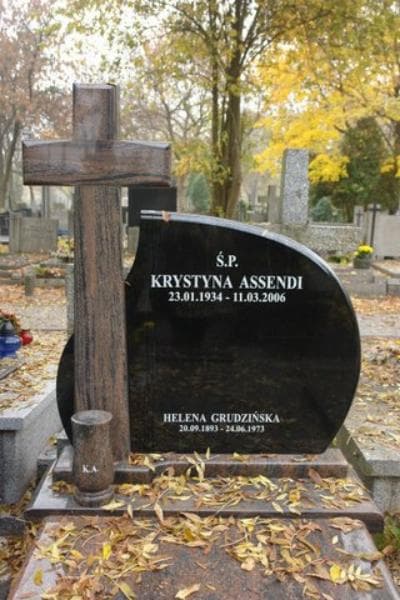 Zdjęcie grobu Krystyna Assendi (2)