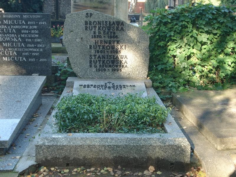 Zdjęcie grobu: Henryk Rutkowski