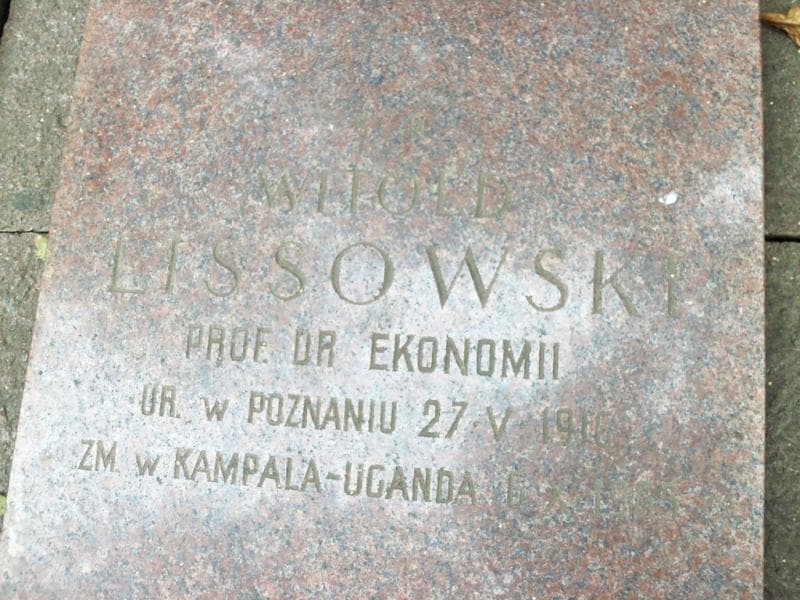 Zdjęcie grobu Witold Lissowski (2)