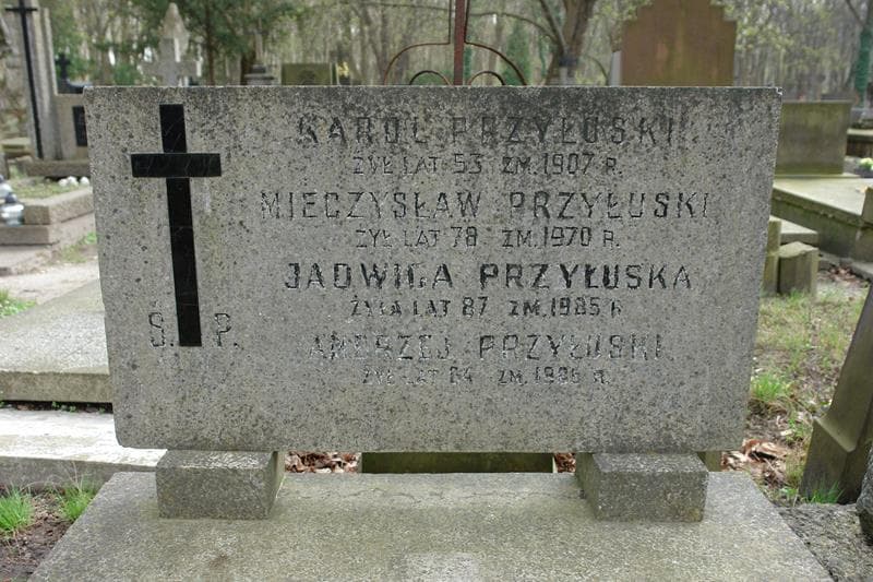 Zdjęcie grobu Karol Przyłuski (1)