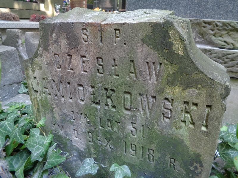 Zdjęcie grobu Czesław Jamiołkowski (2)