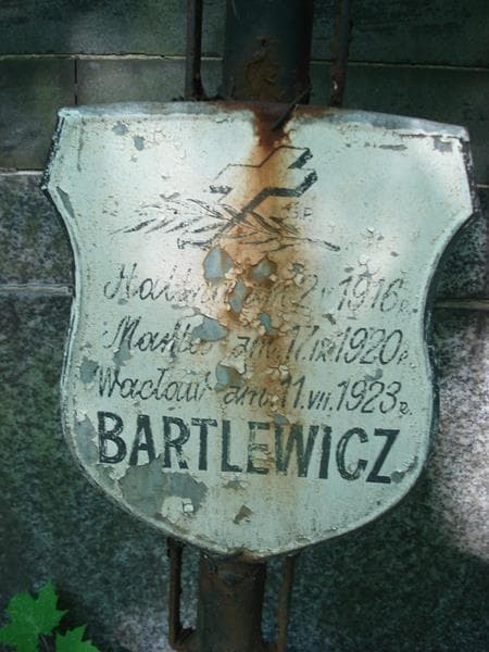 Zdjęcie grobu Wacław Bartlewicz (2)