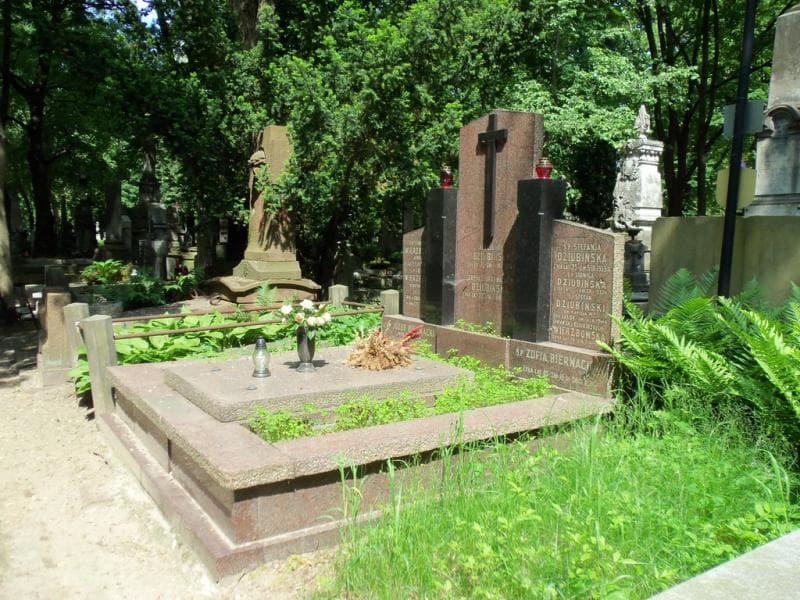 Zdjęcie grobu Apolinary Dziubiński (1)