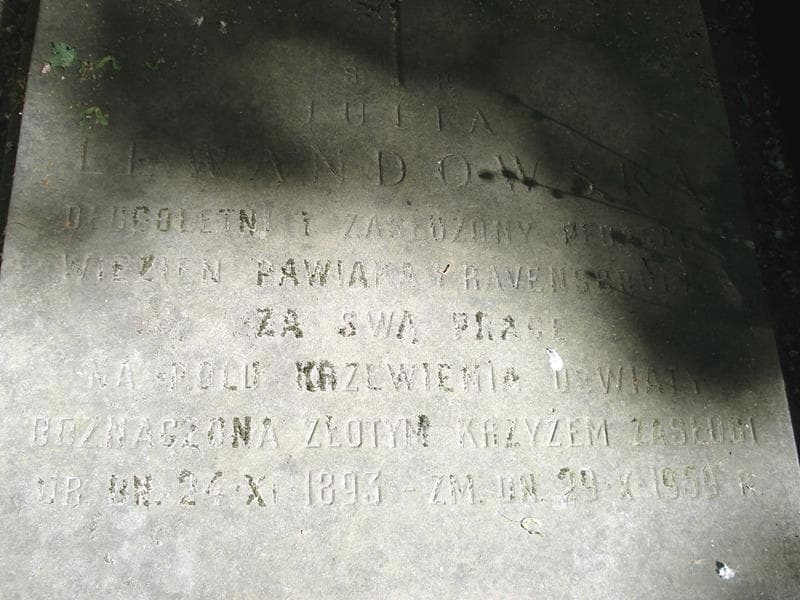 Zdjęcie grobu Julia Lewandowska (1)