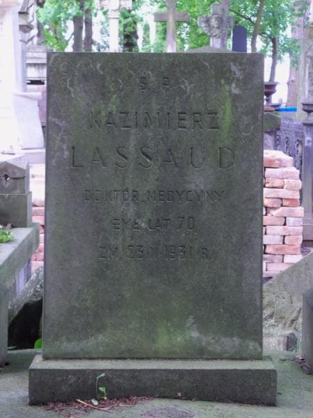 Zdjęcie grobu Kazimierz Lassaud (2)