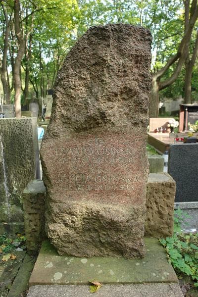 Zdjęcie grobu Józefa Osińska (2)