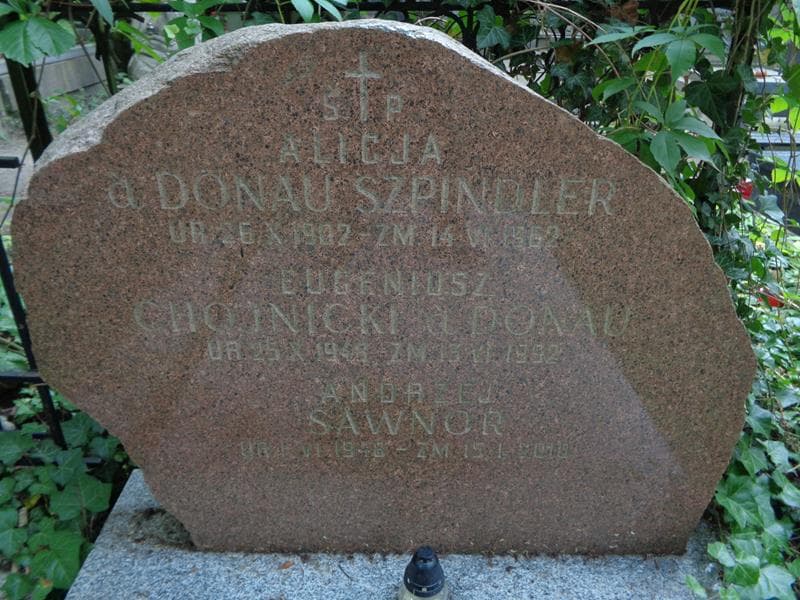 Zdjęcie grobu Eugeniusz Chojnicki A' Donau (2)