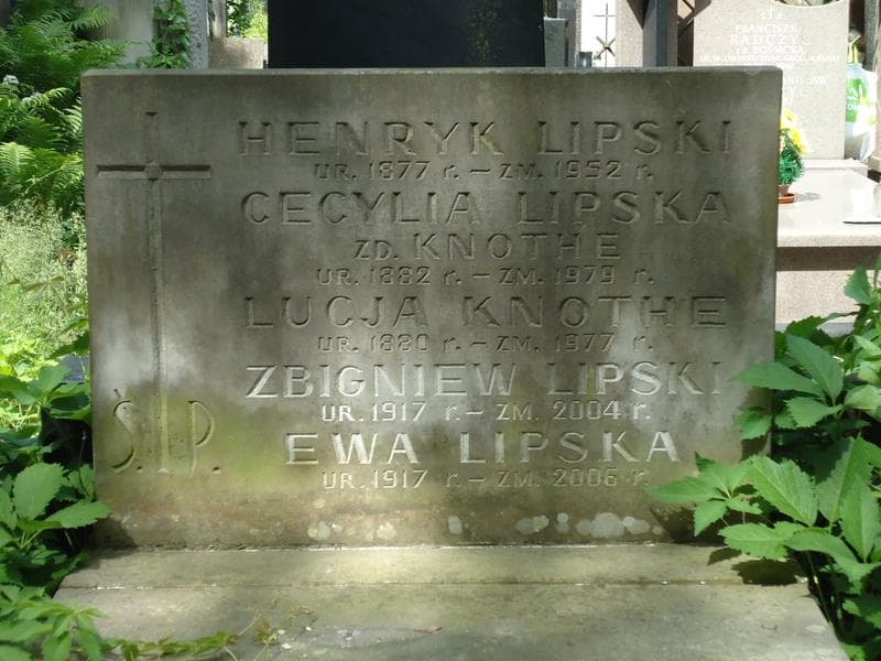 Zdjęcie grobu Lucja Knothe (2)