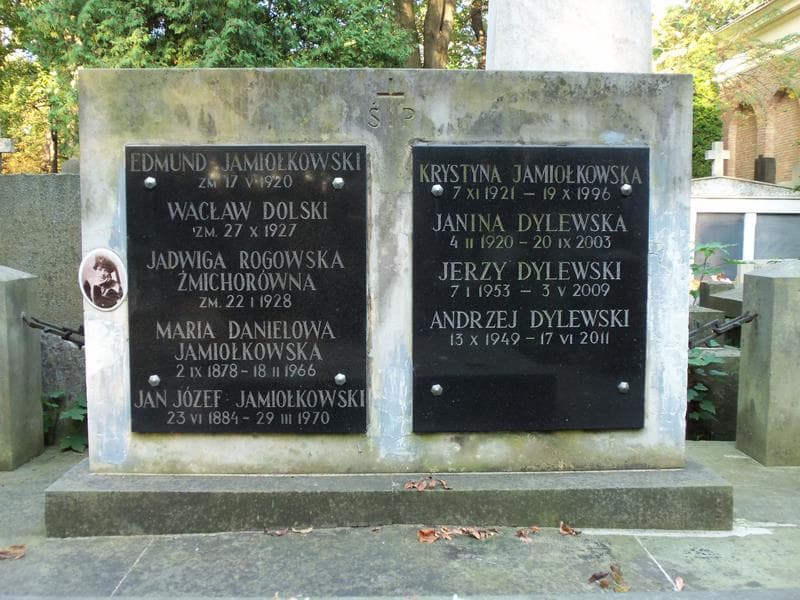 Zdjęcie grobu Daniel Tytus Jamiołkowski (2)